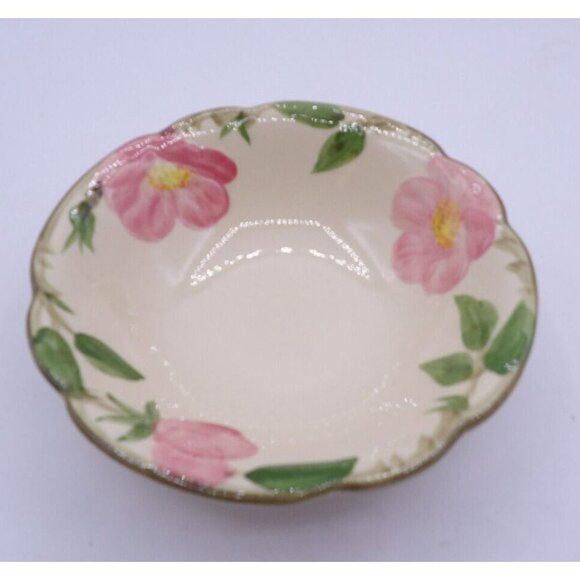 Franciscan Dinnerware Desert Rose  Coupe Cereal Bowls 5 7/8 in diam Vtg - Picture 1 of 3